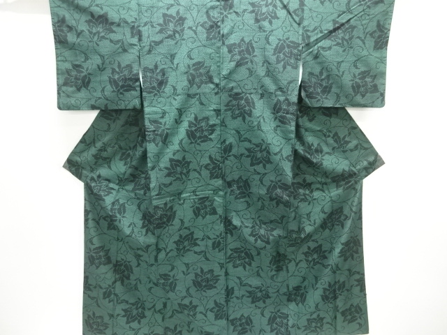 Japanese Kimono / Tsumugi Omeshi Silk